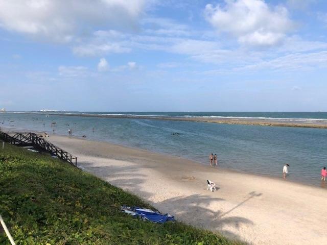 Muro alto Bangalô pé na areia Pôrto das Galinhas Exterior foto